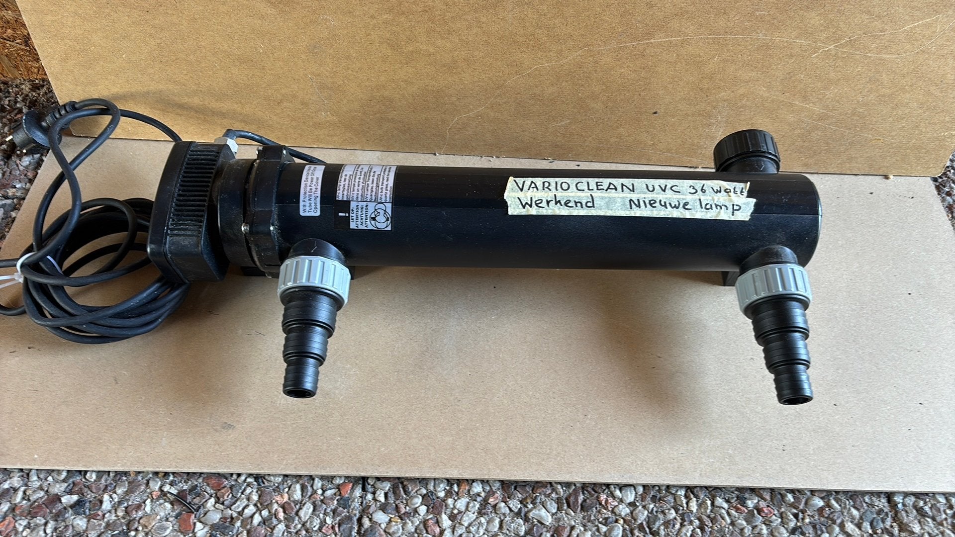 uvc lamp 36 watt, Ophalen, Zo goed als nieuw