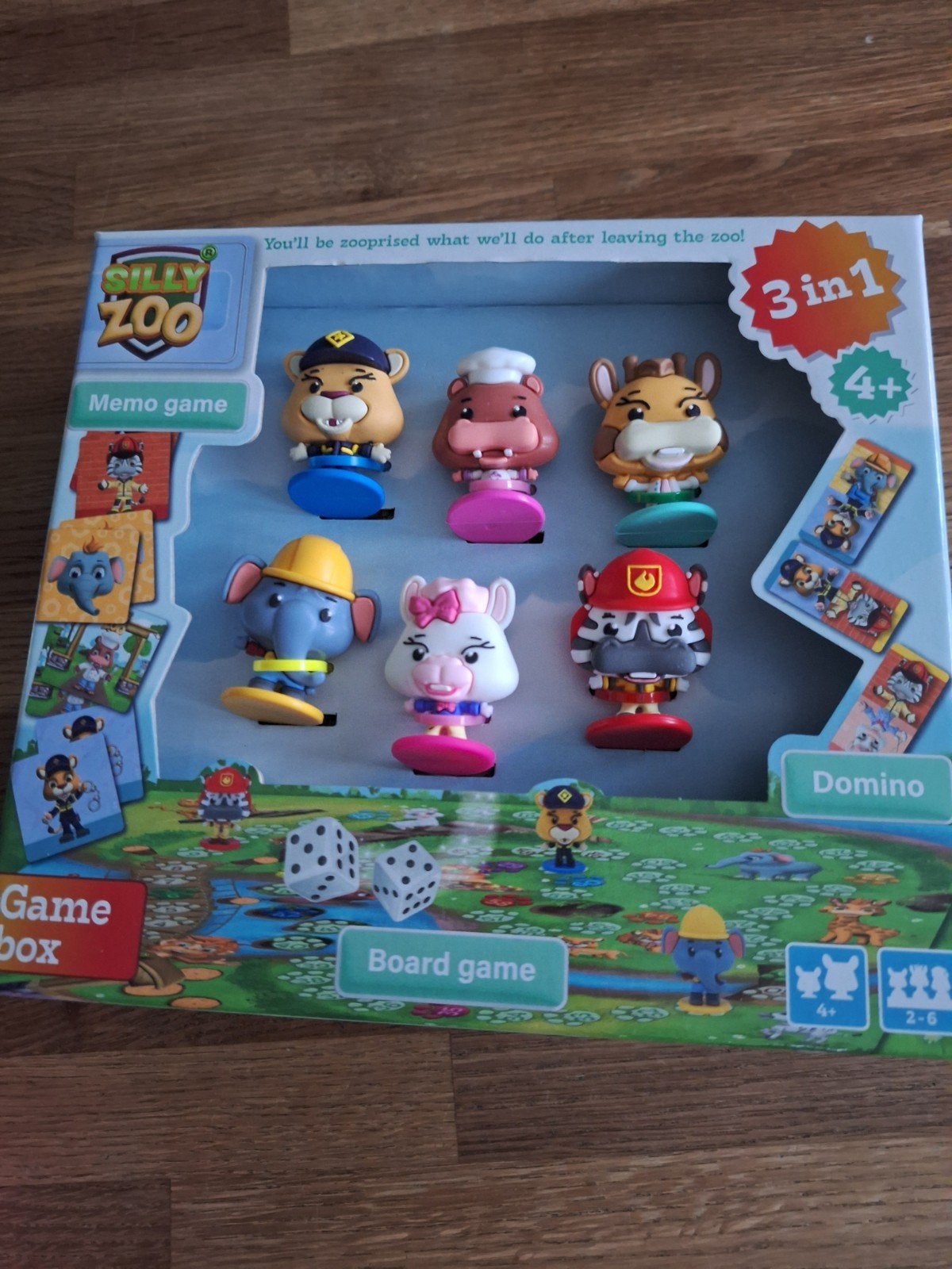 Een kinderspel 3 in 1 NIEUW, Ophalen of Verzenden, 10 tot 50 stukjes, Nieuw, 4 tot 6 jaar