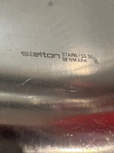 Stelton Cylinda asbak Arne Jacobsen design vintage, Vintage, Gebruikt, ., Ophalen of Verzenden