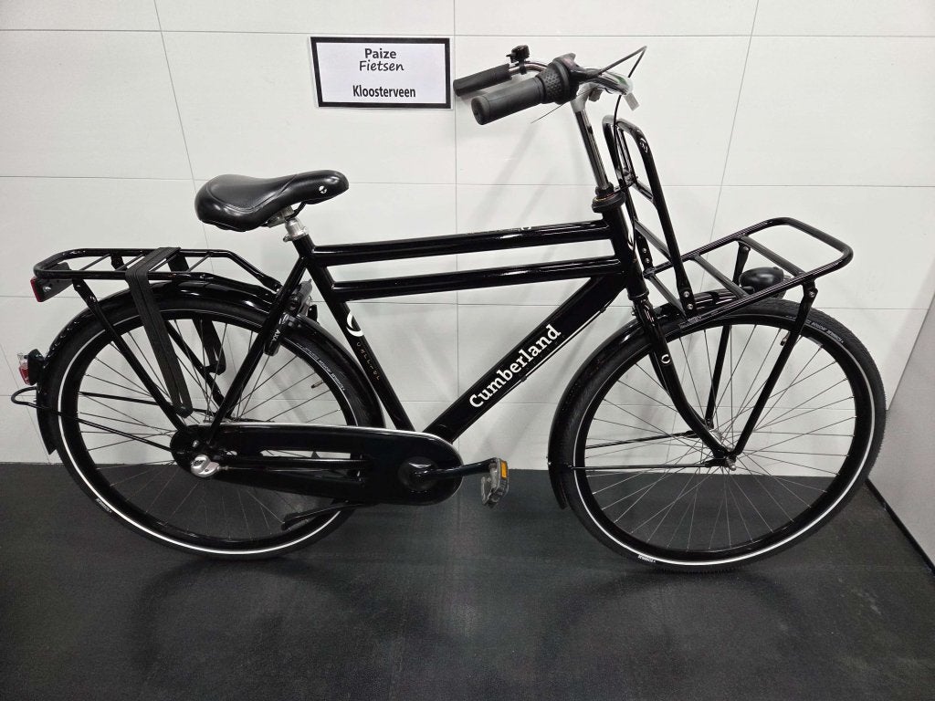 Cumberland Carrier Herenfiets 56CM KLOOSTERVEEN!!!!, Terugtraprem, Gebruikt, Versnellingen, Niet ingevuld