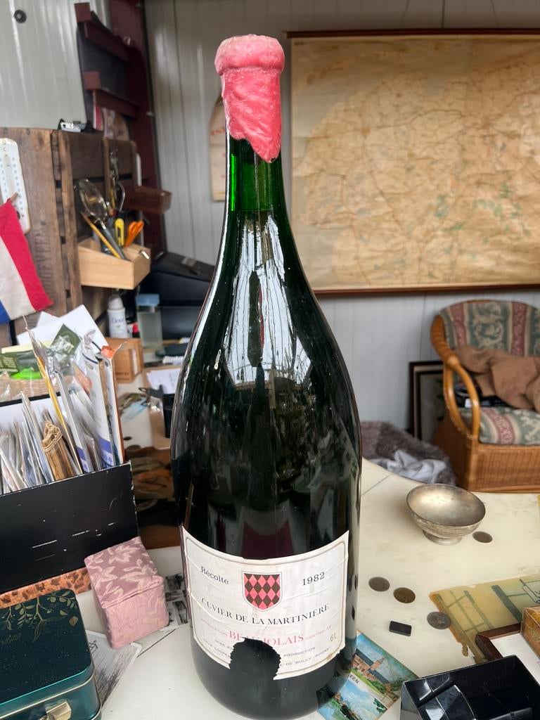 De grootste fles is 60 cm hoog , mancave  , kroeg etc, Ophalen of Verzenden, Zo goed als nieuw, Frankrijk, Overige typen