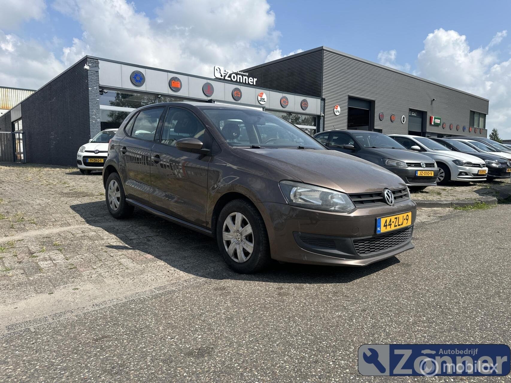 Volkswagen Polo 1.2 Easyline, Auto's, Voorwielaandrijving, Euro 5, 967 kg, Bruin