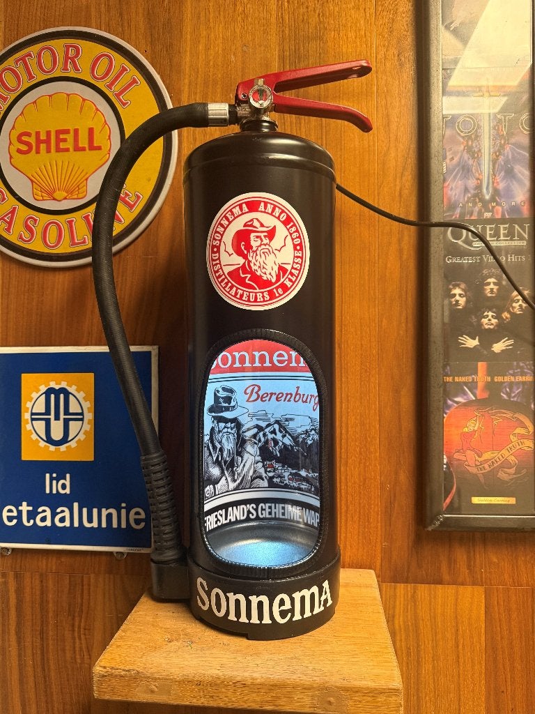 Sonnema decoratieve brandblusser lamp, mancave, Ophalen of Verzenden, Nieuw, E14 (klein), Led-lamp