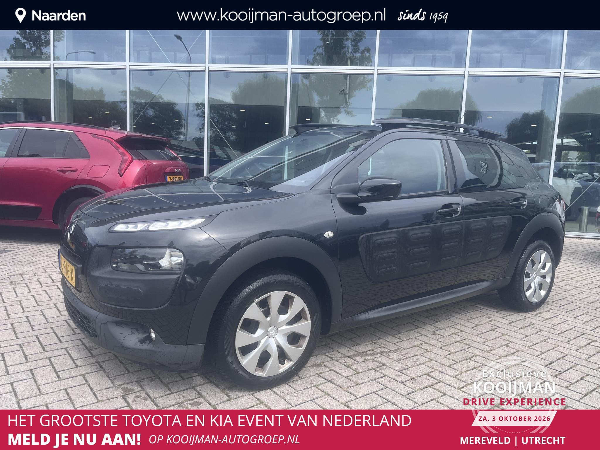 Citroen C4 Cactus 1.2 PureTech Feel, Auto's, Voorwielaandrijving, Stof, Gebruikt, 1199 cc