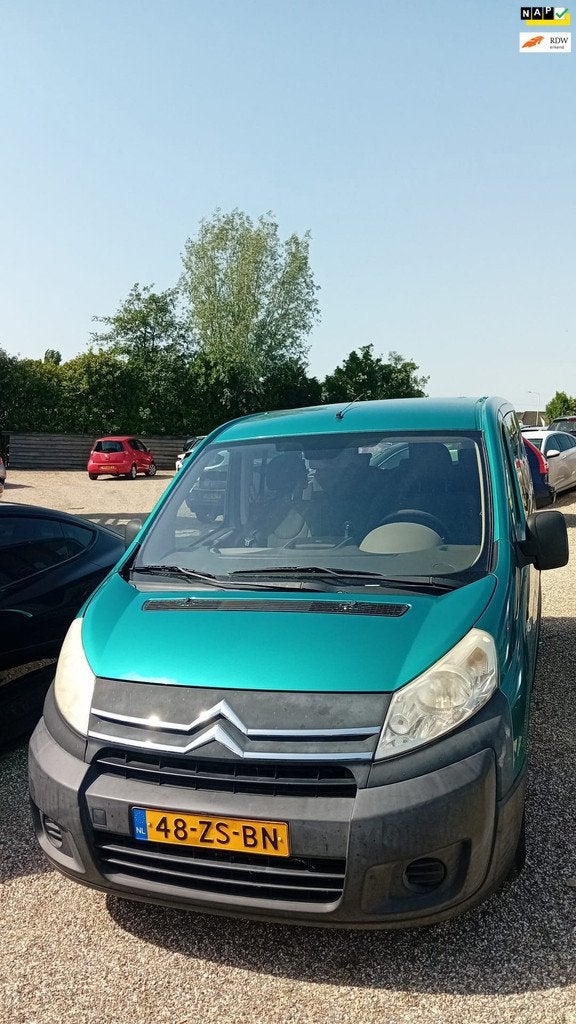 Citroen Jumpy 2.0-16V L1 Comfort 9 Stoelen Airco Cruise Zeer, Voorwielaandrijving, Gebruikt, Overige modellen, 2000 kg