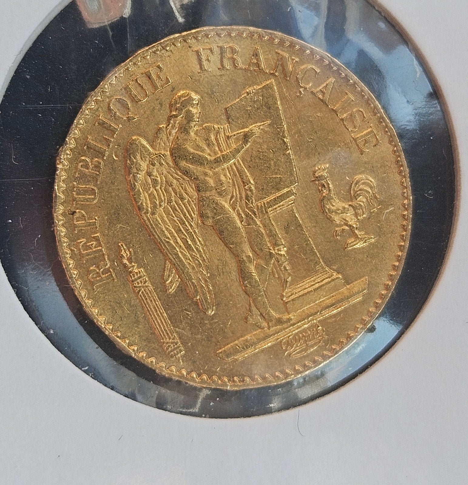 20 francs 1877, Ophalen of Verzenden, Frankrijk, Goud