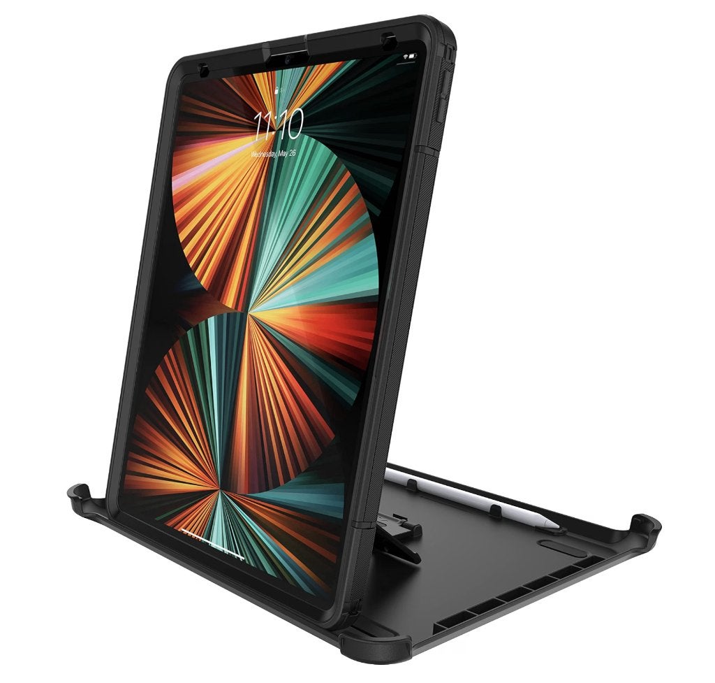 ipad pro 12.9 otterbox defender 12.9, Computers en Software, OtterBox, Ophalen of Verzenden, Zo goed als nieuw, Ipad Pro 12.9