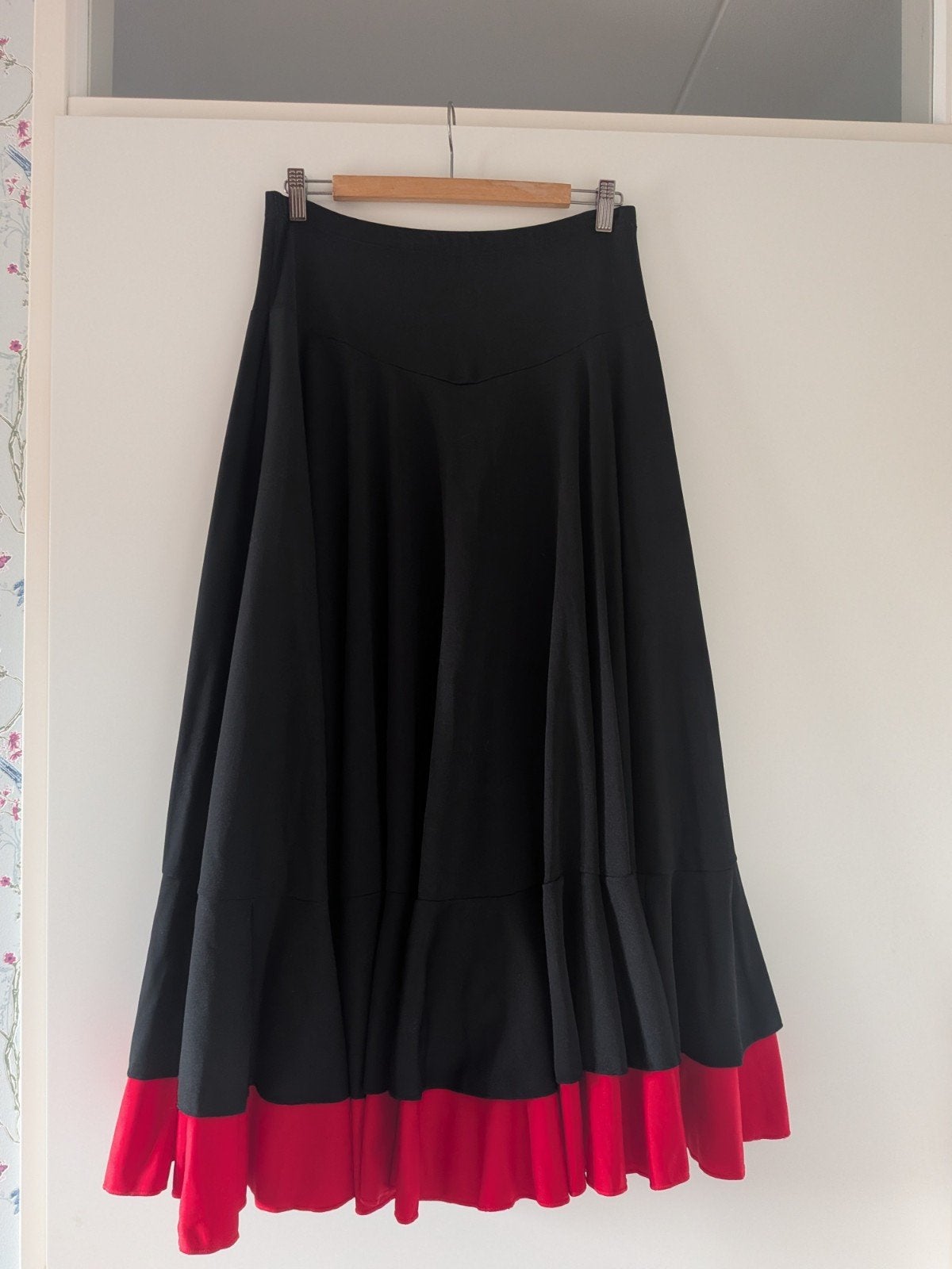Flamenco kleding en schoenen - Complete set, Ophalen of Verzenden, Gedragen, Zwart, Dansschoenen