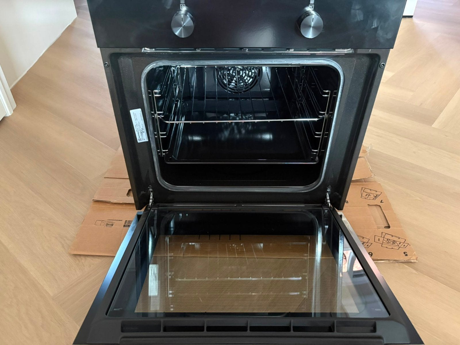 Electrolux inbouwoven nieuw, Witgoed en Apparatuur, Fornuizen, Minder dan 85 cm, Nieuw, Inbouw, Gas