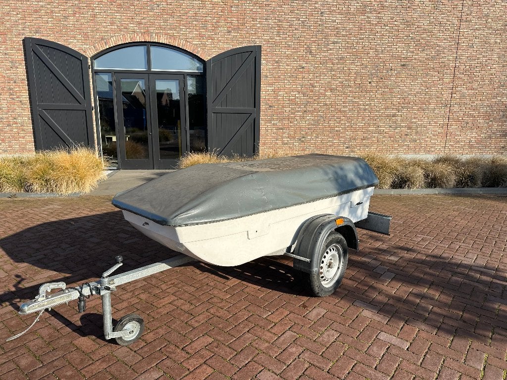 De enige in Nederland: aanhanger én boot in één!, Auto diversen, Aanhangers en Bagagewagens, Zo goed als nieuw, Ophalen