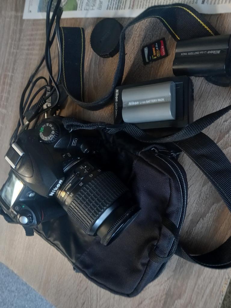 Nikon D50, Audio, Tv en Foto, Fotocamera's Digitaal, Ophalen, Gebruikt, Spiegelreflex, 4 t/m 7 keer