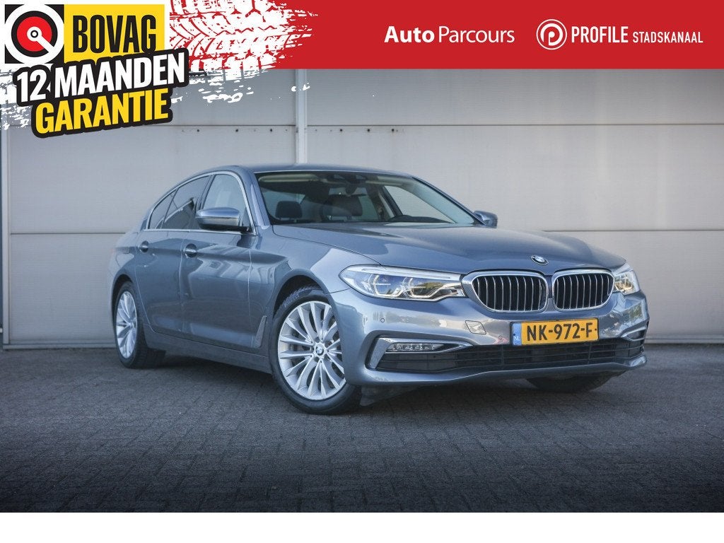 BMW 5 Serie 520d High Executive | BTW | Memory | (bj 2017), Auto's, Automaat, Euro 6, 4 cilinders, Automatische klimaatregeling
