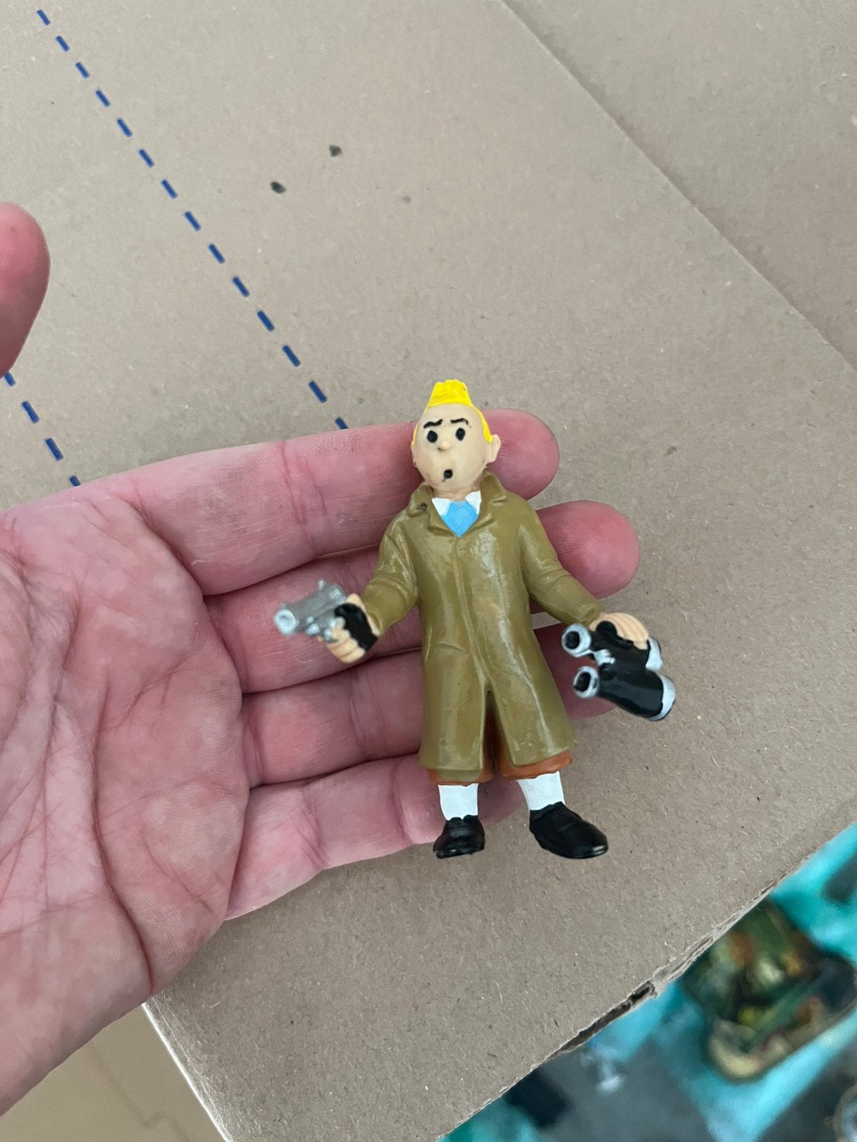 Kuifje figuurtje, Ophalen of Verzenden, Zo goed als nieuw