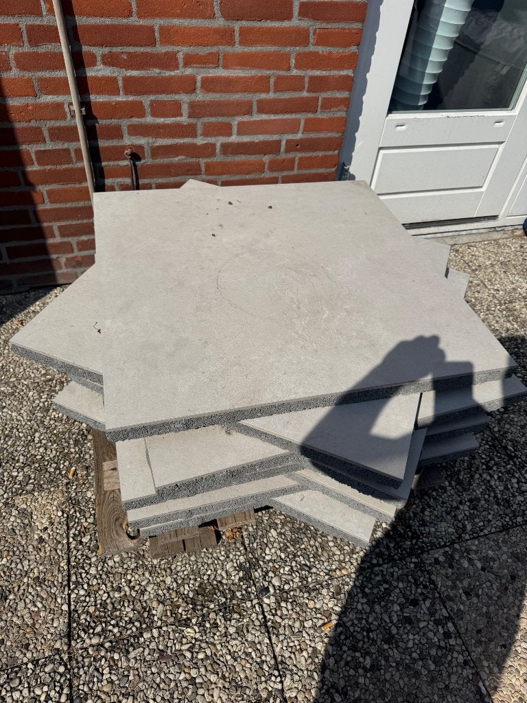 Nieuwe keramische tegels 80x80x4, Tuin en Terras, Tegels en Klinkers, Ophalen, Nieuw, Keramiek, Terrastegels