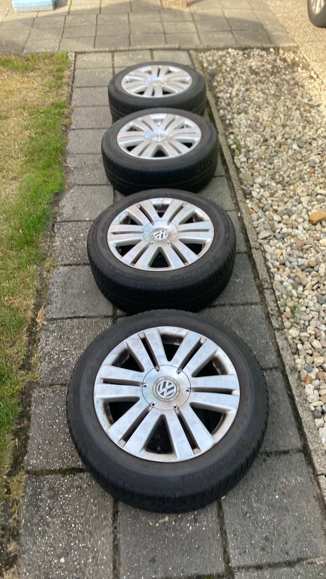 Velgen vw passat, Ophalen, Gebruikt