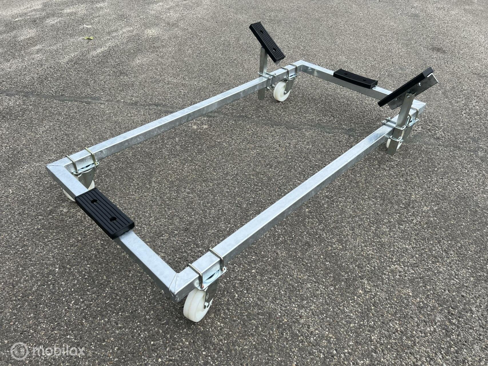 JENSON BOOTBOK 200X100 1500KG 2X BOKWIEL 2X ZWENKWIEL, Nieuw, Overige typen