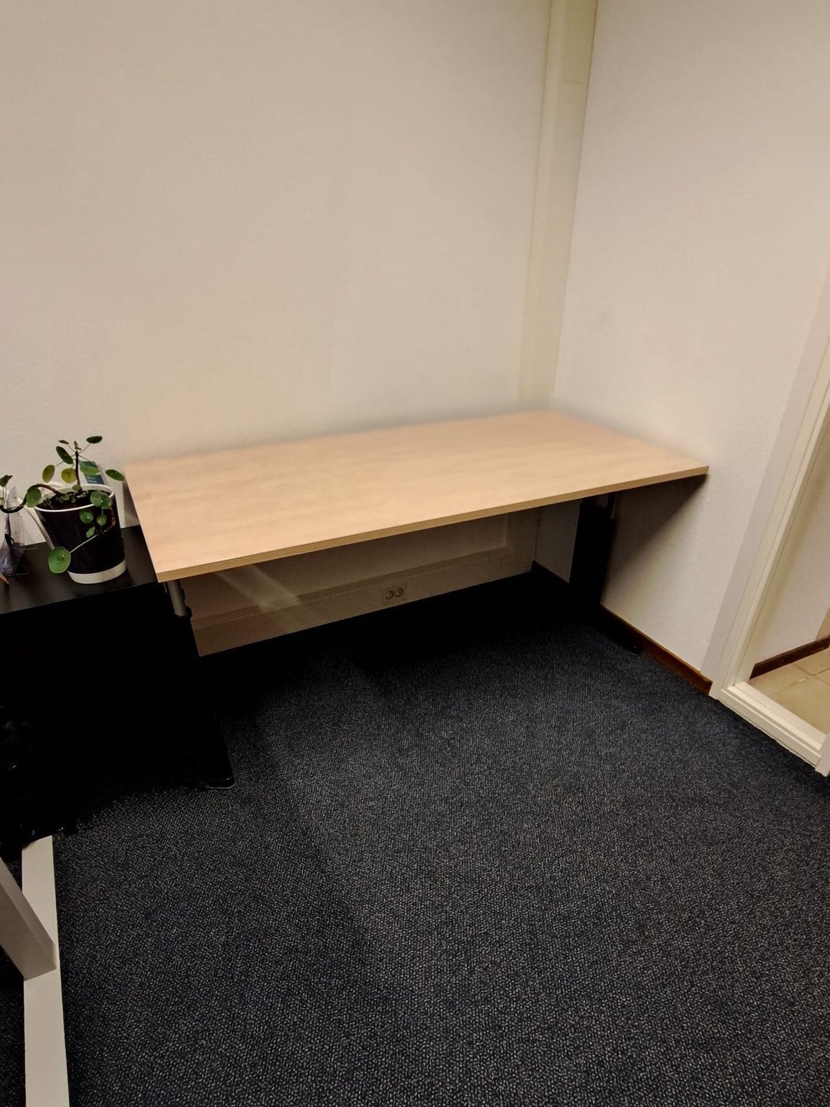 Bureau 160x80 hoogte verstelbaar, Ophalen, 160 cm, Hout, In hoogte verstelbaar