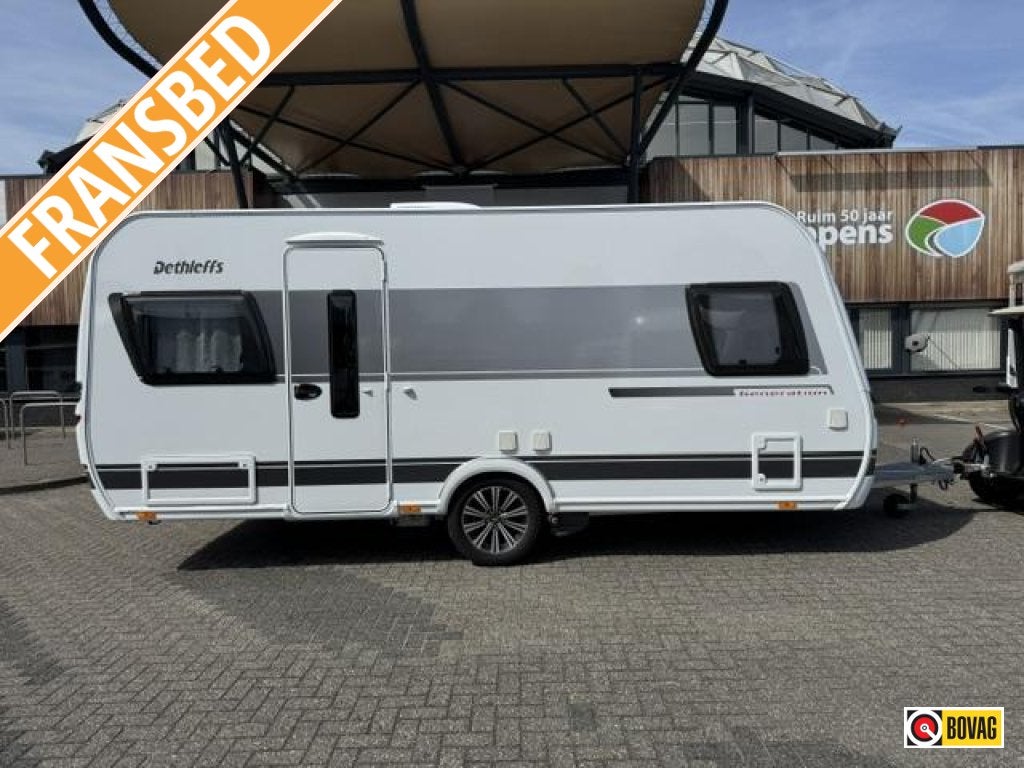 Dethleffs Generation 465 FR 2020 Mover,Airco,Tent!!!, Caravans en Kamperen, Standaardzit, Overige typen, Bedrijf, Schokbreker