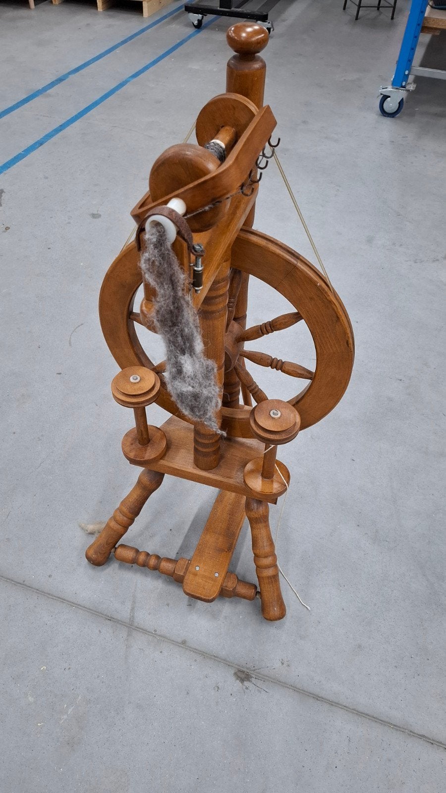 Spinnewiel - Werkend en Opgeknapt, Ophalen, Gebruikt, Spinnewiel
