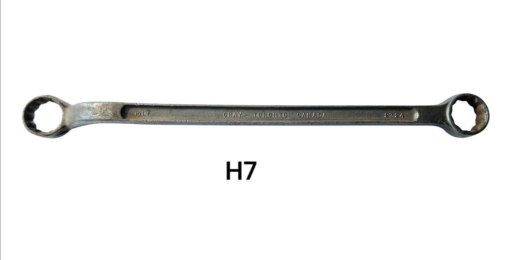 Vintage ringsleutel GRAY Toronto Canada | Oldtimer garage H7, Auto diversen, Autogereedschap, Verzenden, Gebruikt