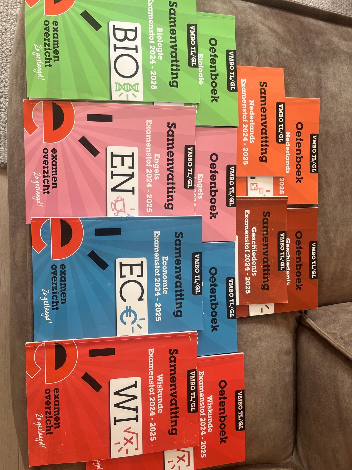 Examenbundel VMBO TL/GL 2024-2025 (diverse vakken), Boeken, Schoolboeken, Ophalen of Verzenden, Zo goed als nieuw, VMBO, Biologie