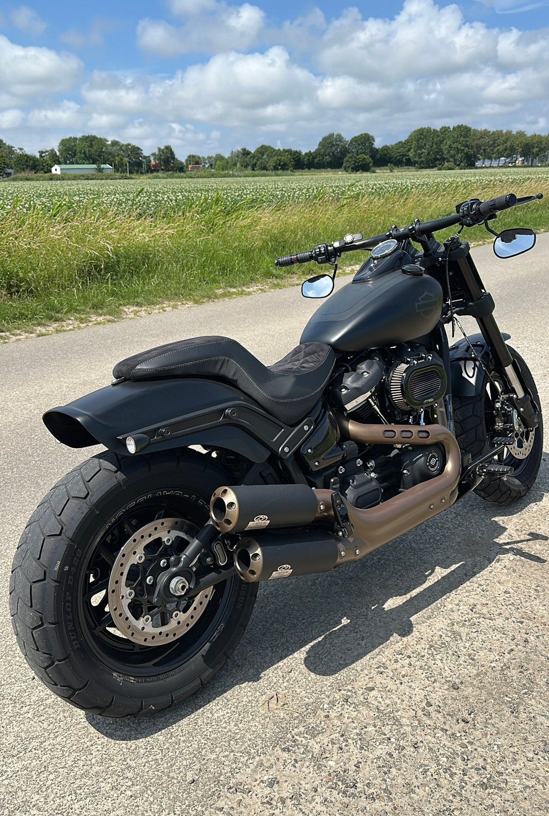 Harley-Davidson Fat Bob 114 (2019) – BTW motor, Motoren, 2 cilinders, Occasion, Particulier, Meer dan 35 kW
