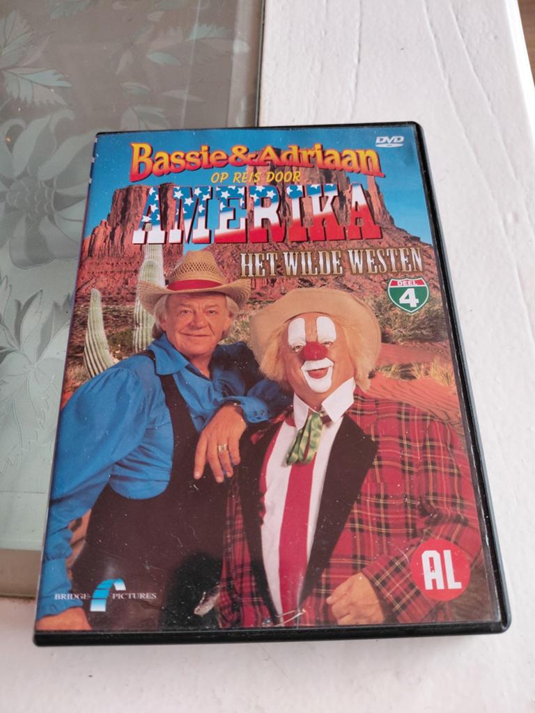 Bassie en Adriaan - in het Wilde Westen dvd., Avontuur, Gebruikt, Alle leeftijden, Ophalen of Verzenden