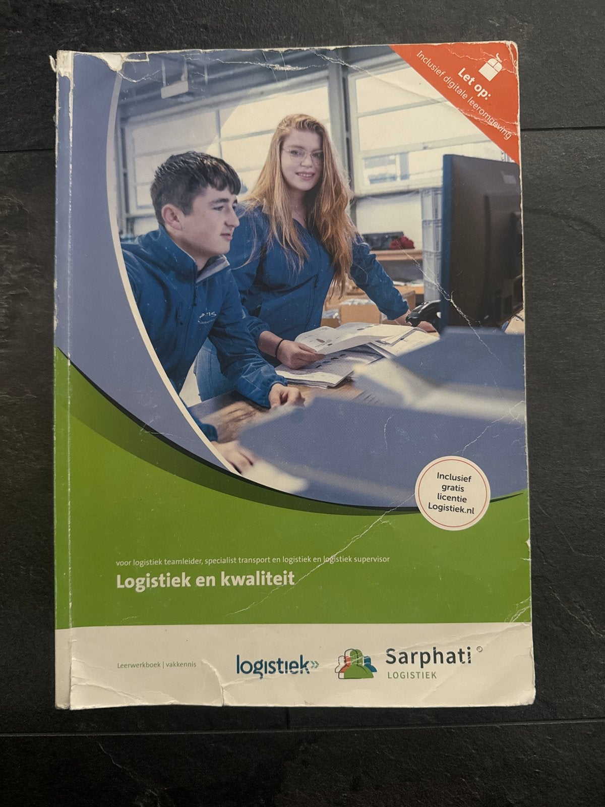 Logistiek en Kwaliteit - Sarphati Logistiek Leerwerkboek, Ophalen of Verzenden, Beta, Gelezen, MBO