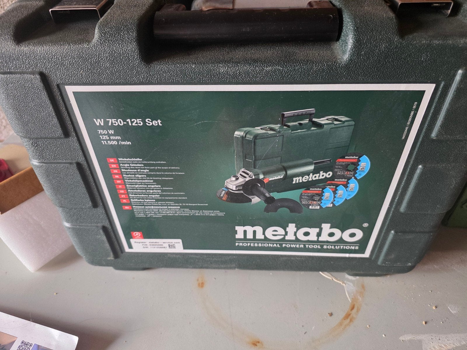 Tekoop haakseslijper, Ophalen of Verzenden, Gevuld, Zo goed als nieuw
