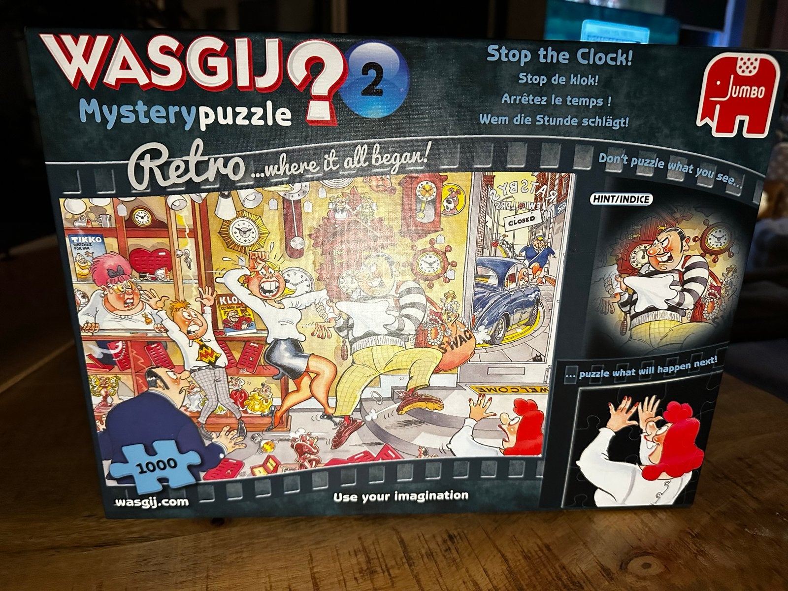 Wasgij Puzzels: Mystery 2 (1000) & Original 15 (500), Ophalen of Verzenden, 500 t/m 1500 stukjes, Gebruikt, Legpuzzel