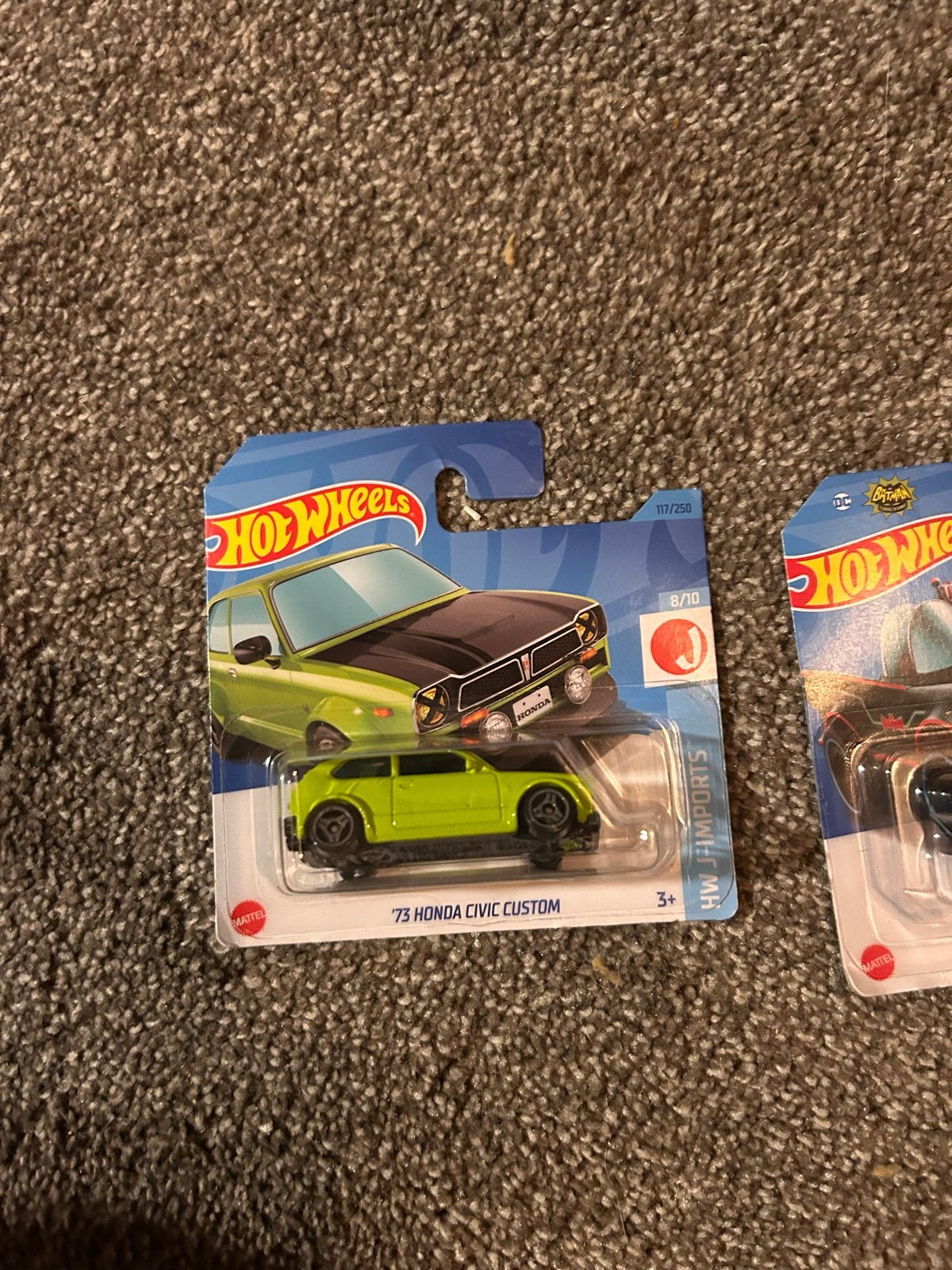 Hot Wheels '73 Honda Civic Custom & Classic TV Series Batmob, Ophalen of Verzenden, Nieuw, Auto