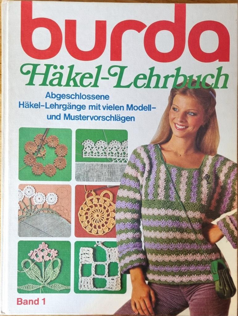 Burda Häkel-Lehrbuch Band 1 - Haken in het Duits, Boeken, Ophalen of Verzenden, Gelezen, Breien en Haken, Burda