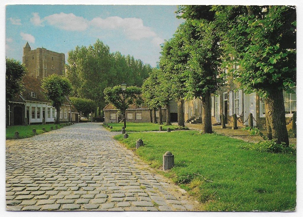 Sluis St Anna ter Muiden  gelopen Ansichtkaart ( 951 ), Ophalen of Verzenden, 1980 tot heden, Gelopen, Zeeland