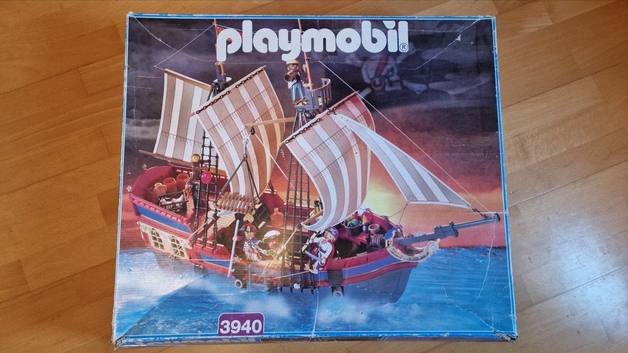Playmobil 3940 Piratenschip - Nieuwwaardig in doos, Ophalen, Pirates, Complete set, Nieuw