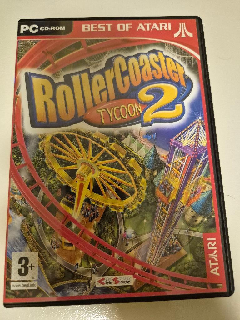 Rollercoaster Tycoon 2 - PC, Spelcomputers en Games, Games | Pc, 1 speler, Ophalen of Verzenden, Zo goed als nieuw, Vanaf 3 jaar
