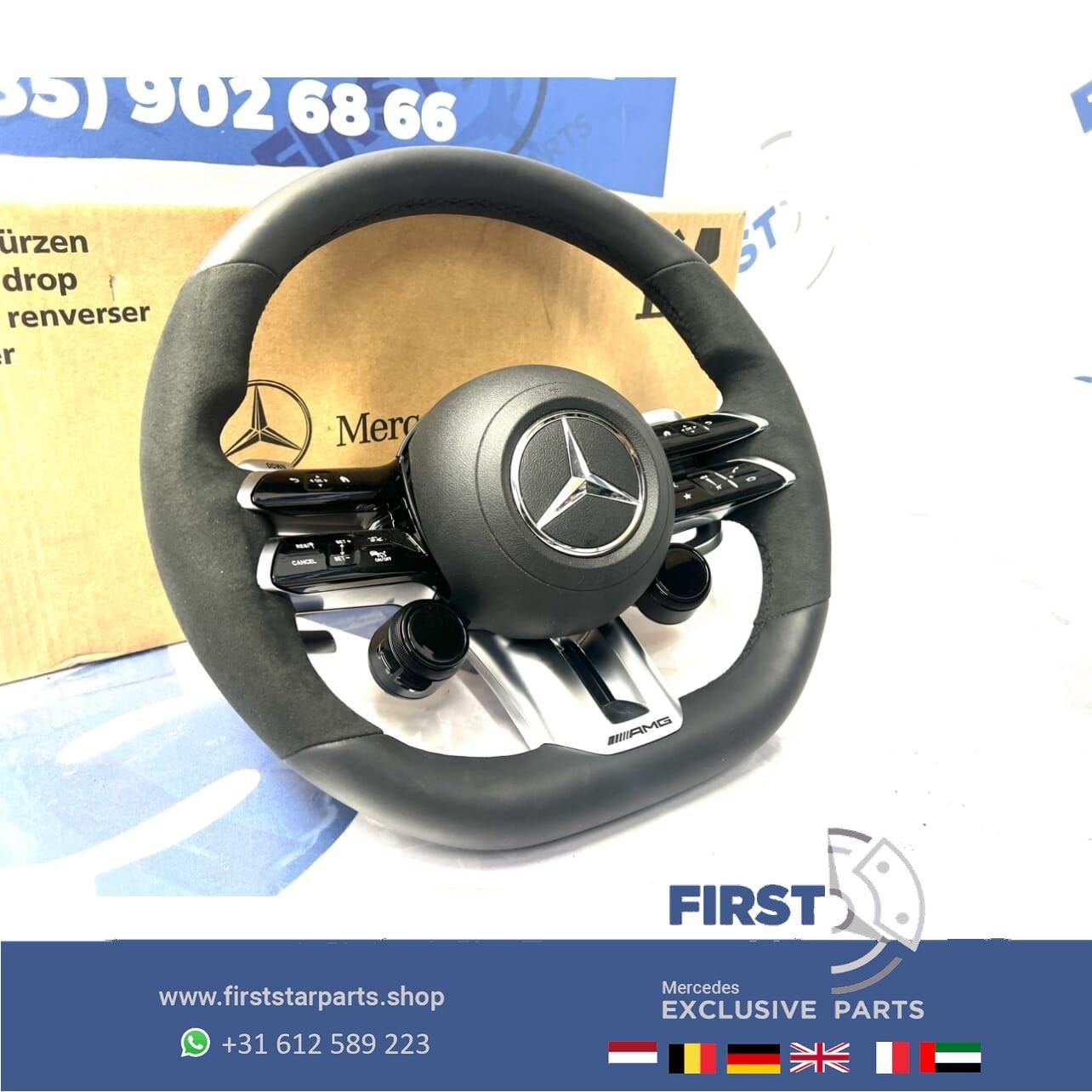 2024 Mercedes C63 E63 GLC63 GLE63 S63 AMG STUUR W206 W213 W2, Gebruikt, -, Ophalen of Verzenden, -