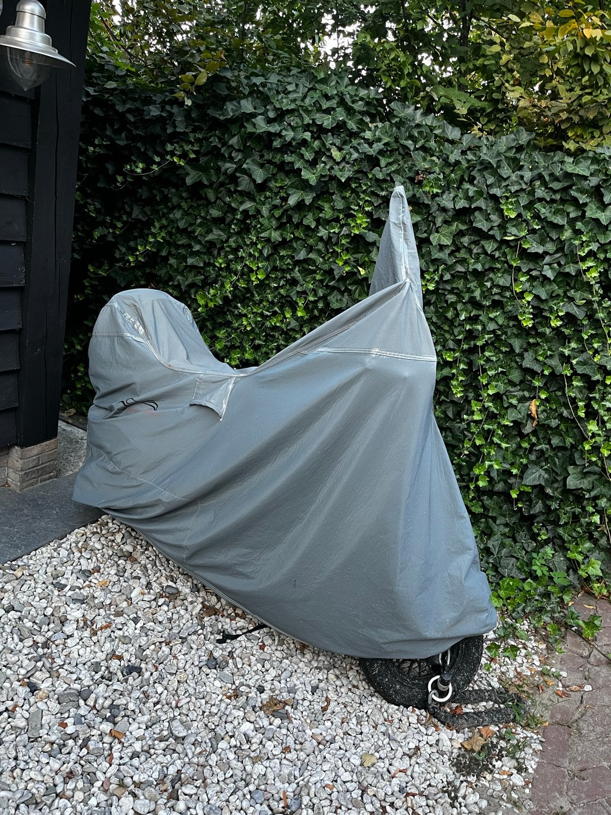 Scooterhoes voor windscherm en topkoffer, Ophalen, Gebruikt, Overige typen