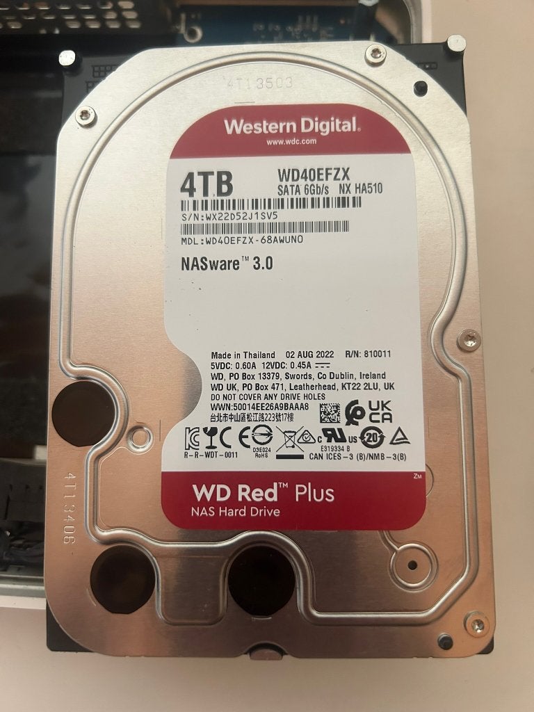 Western Digital Harddisk 4TB WD40EFZX, Computers en Software, Harde schijven, Intern, Ophalen of Verzenden, Desktop, 4TB