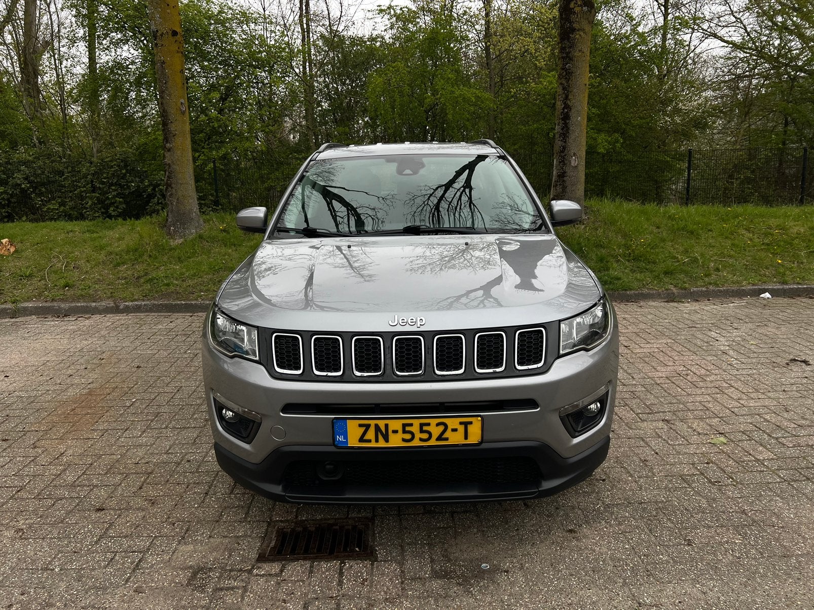 Jeep Compass 1.4 Multiair 140pk 2019 Grijs, Voorwielaandrijving, 450 kg, Zwart, 4 cilinders