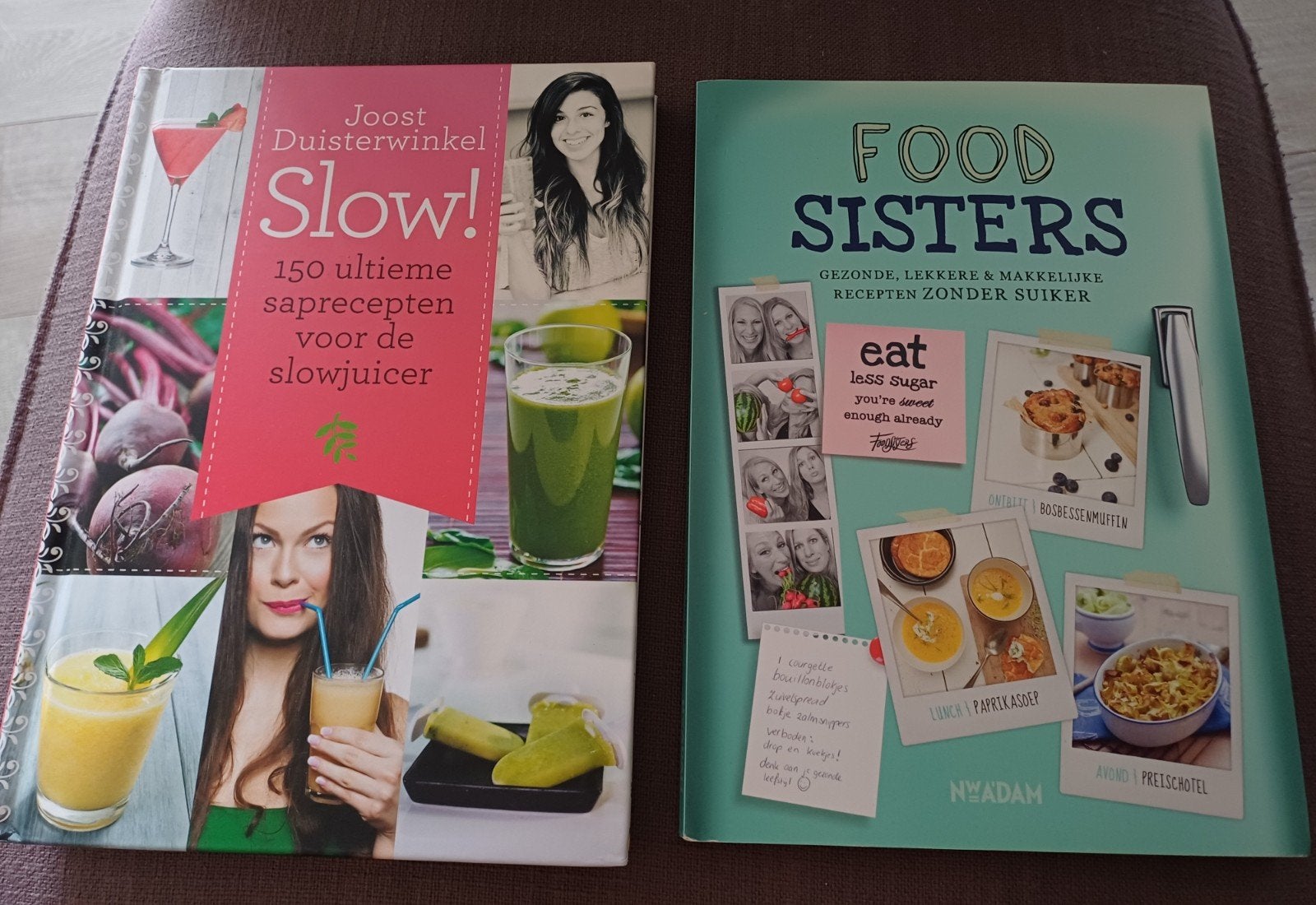 Slow & Less sugar Foodsisters., Ophalen of Verzenden, Zo goed als nieuw
