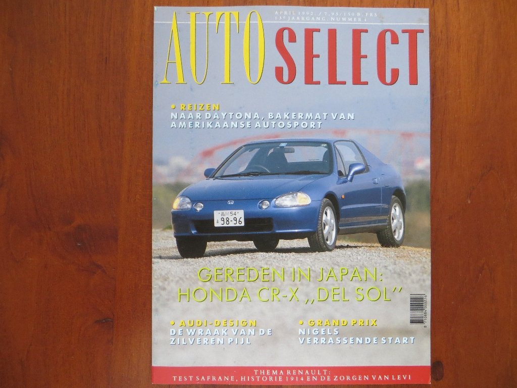 Autoselect 4 1992 Honda CRX, Safrane, Audi Avus, Genève, Ophalen of Verzenden, Nieuw, Honda