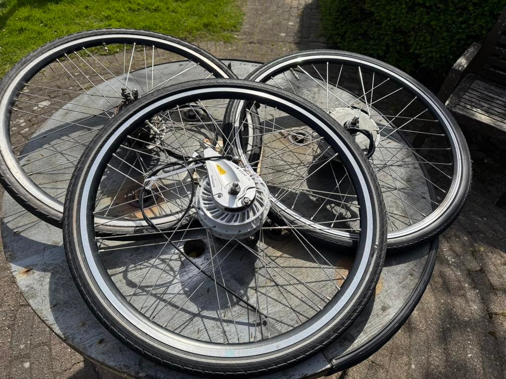 Sparta F8e C3 voorwiel motor voorvork achterwiel onderdelen, Fietsen en Brommers, Fietsaccessoires | Aanhangers en Karren, Ophalen of Verzenden
