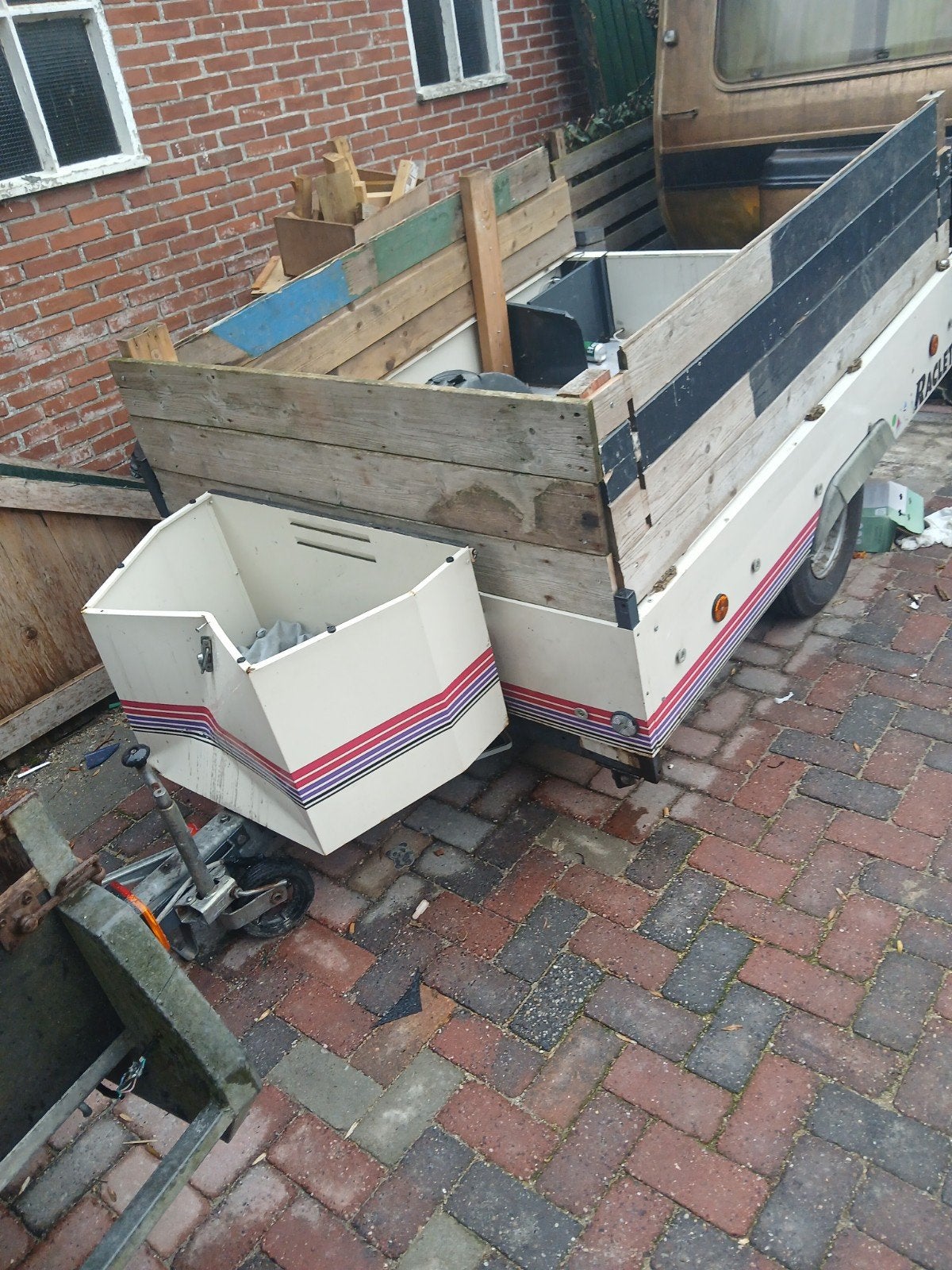 Aanhanger Raclet - Opknapper, Ophalen, Gebruikt