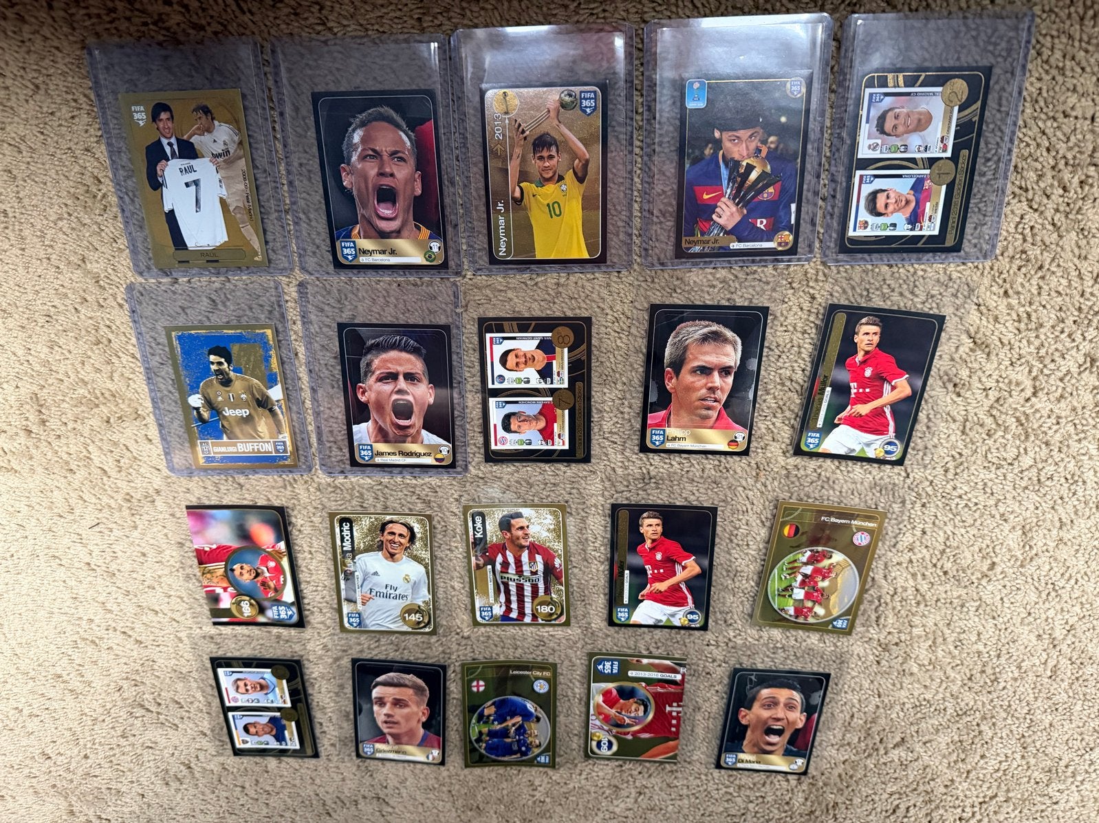 Panini FIFA 365 2017  - Messi, Ronaldo, Neym, Verzenden, Zo goed als nieuw, Buitenlandse clubs, Spelerskaart