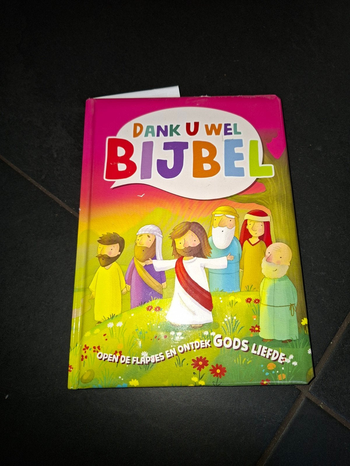 Dank U Wel Bijbel - Kinderbijbel met flappen, Ophalen, Zo goed als nieuw, Onbekend, Non-fictie