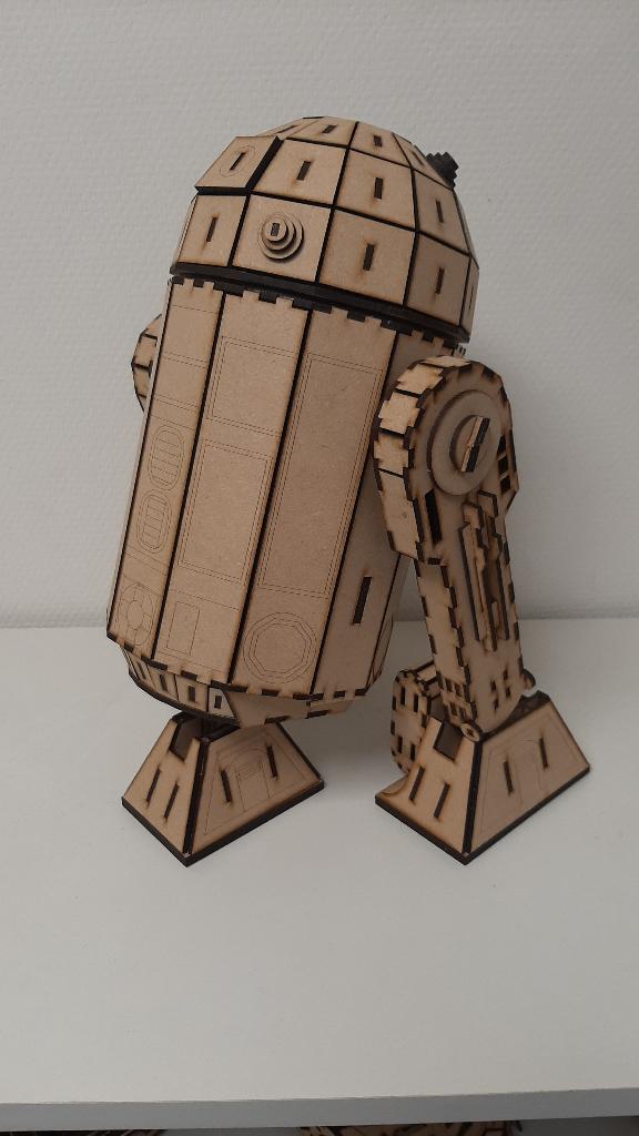 Starwars R2D2, Ophalen, Zo goed als nieuw, Actiefiguurtje