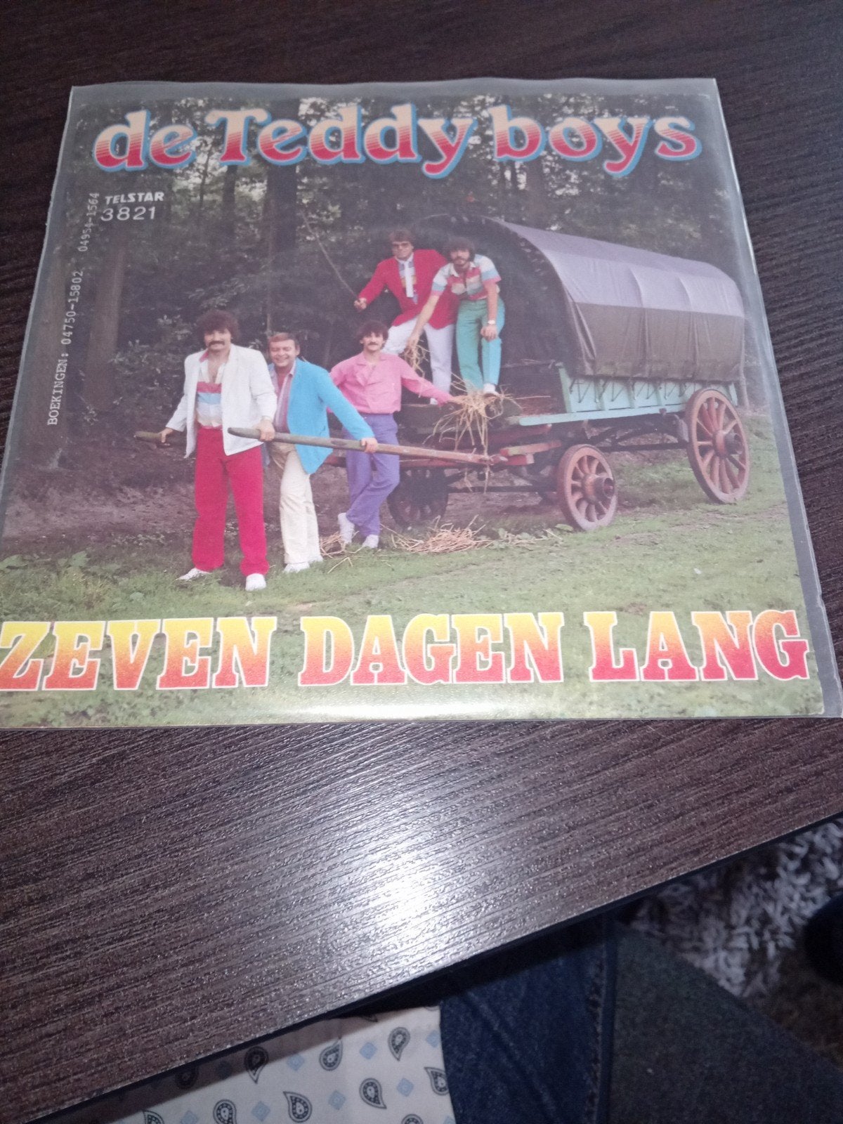 De Teddy Boys - Zeven Dagen Lang (Piraten Topper), Cd's en Dvd's, 7 inch, Ophalen of Verzenden, EP, Gebruikt