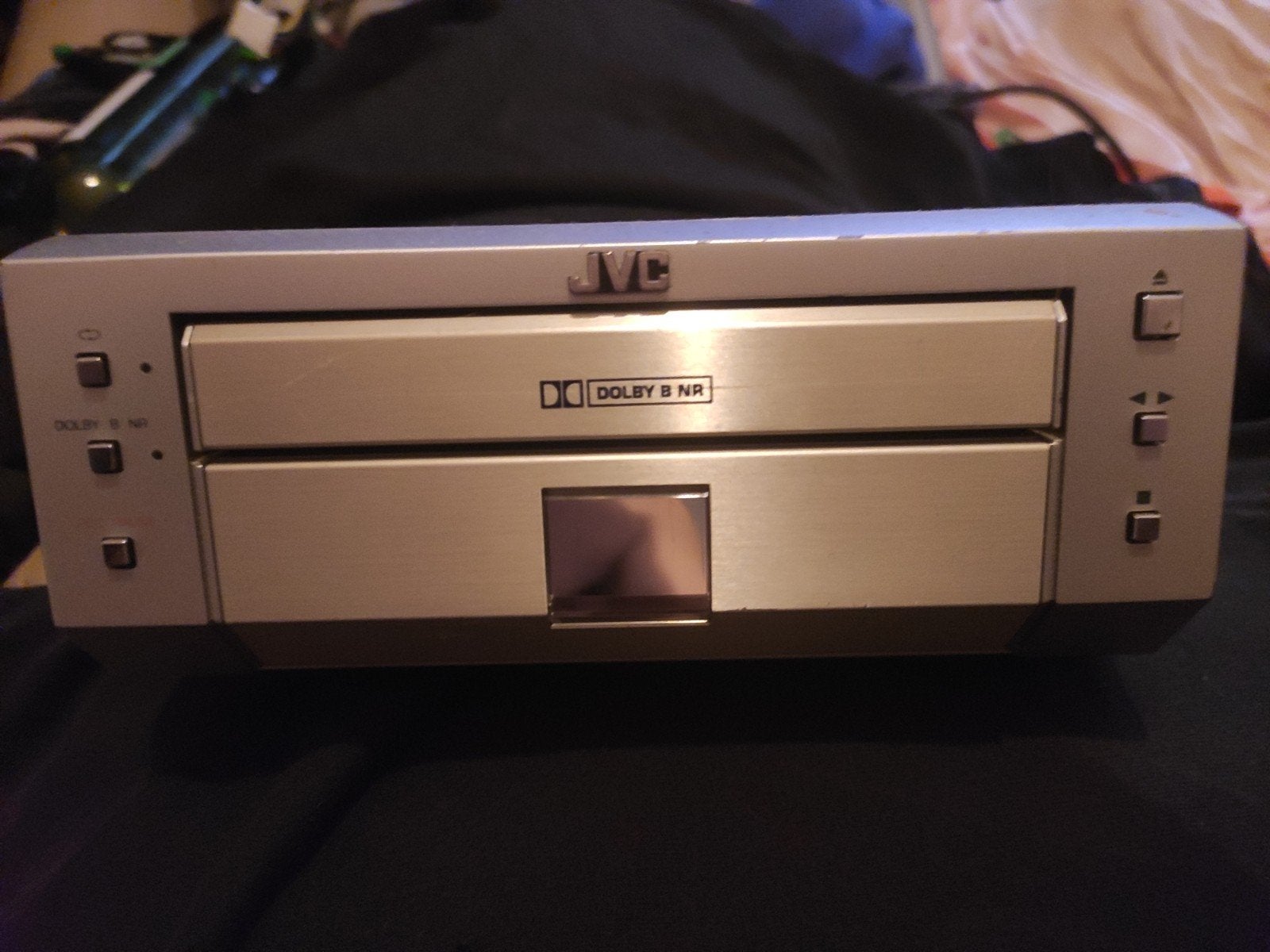 JVC TD-UXG6 Cassettedeck - Dubbel deck met Dolby B NR, Audio, Tv en Foto, Cassettedecks, Ophalen of Verzenden, Dubbel, JVC