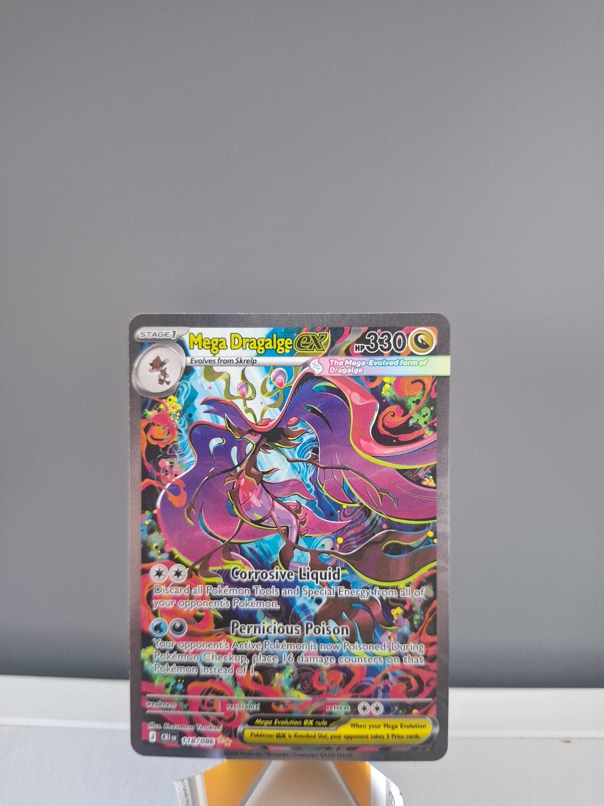 Mega Dragalge ex SIR 118/086 | Special Illustration Rare (NM, Ophalen of Verzenden, Nieuw