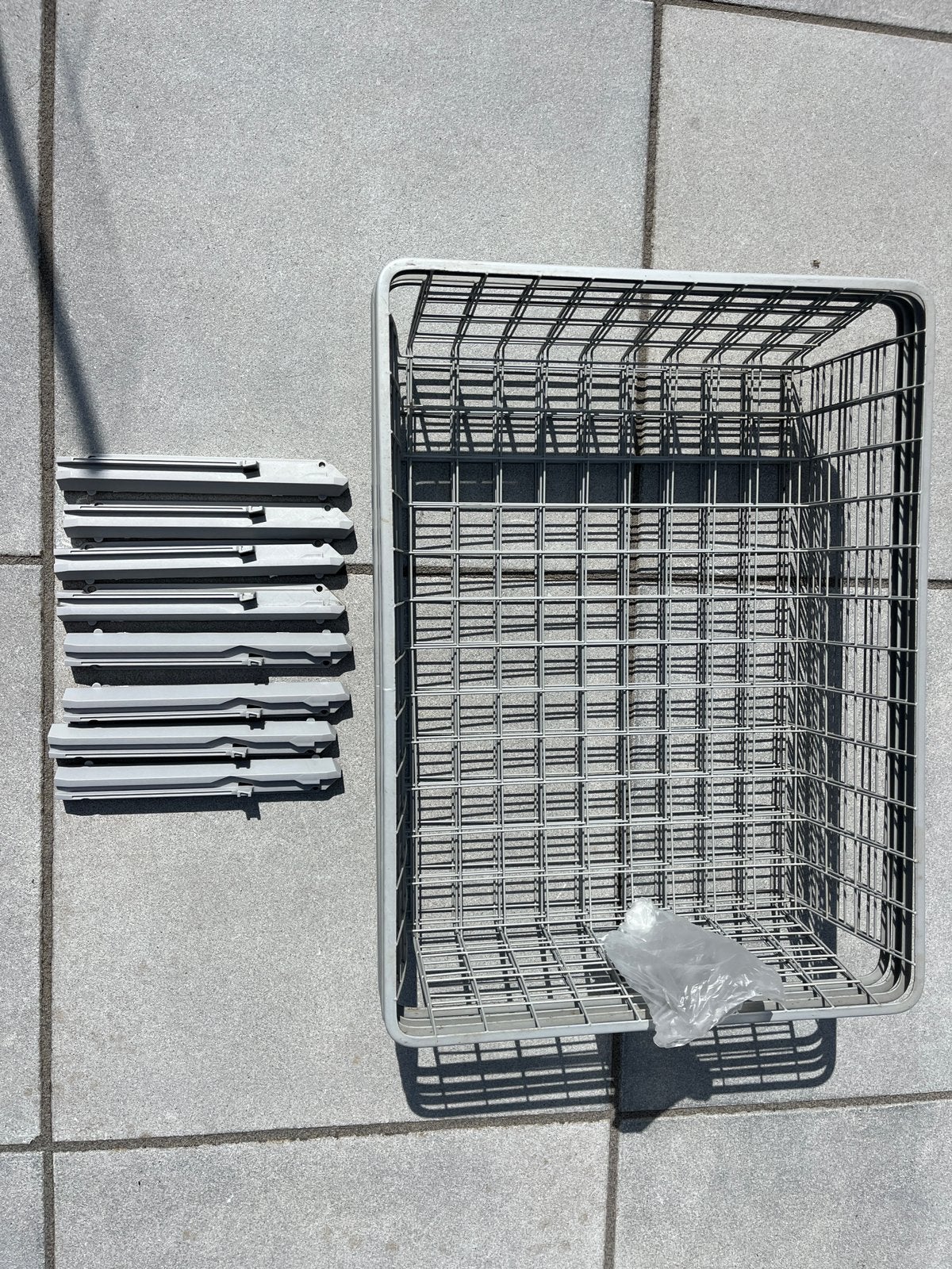 4 ikea draadmanden voor kast van 75 cm breed en 58 cm diep., Ophalen, Zo goed als nieuw